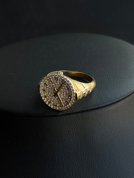 Anillo Reloj Oro 14k