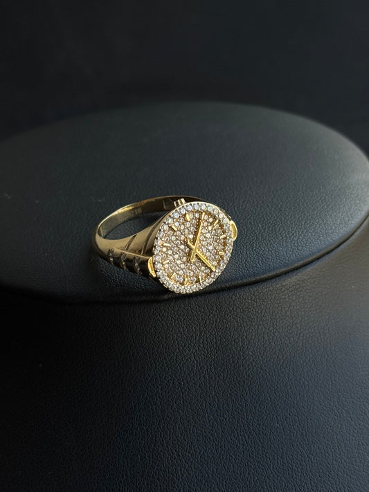 Anillo Reloj Oro 14k